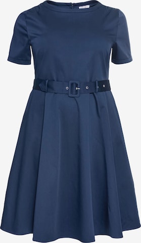 SHEEGO - Vestido de cocktail em azul: frente