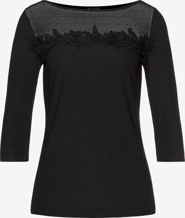 LAURA SCOTT Shirt in Black: front