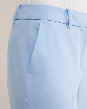 WE Fashion Flared Bukser med fals i blå