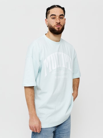 Multiply Apparel Shirt in Blauw: voorkant