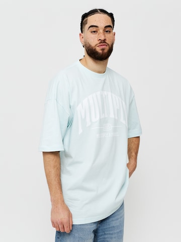T-Shirt Multiply Apparel en bleu : devant