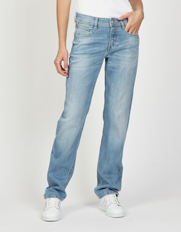 Gang Regular Jeans in Blau: Vorderseite