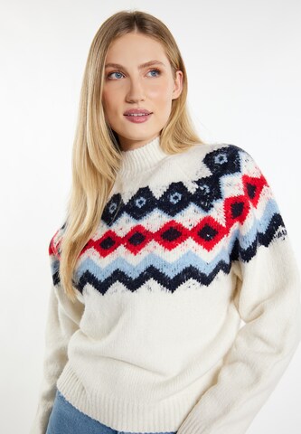 DreiMaster Maritim Sweater in White