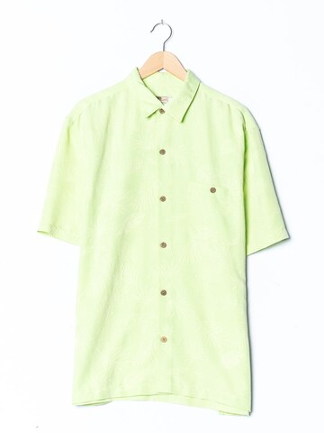 Joe Martin Button Up Shirt in L-XL in Green: front