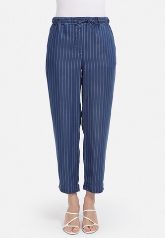 HELMIDGE Loose fit Pants in Blue: front