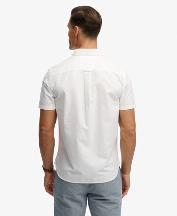 Superdry & Co Regular Fit Hemd in Weiß