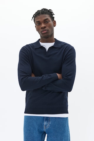 Matinique Pullover in Blau: Vorderseite
