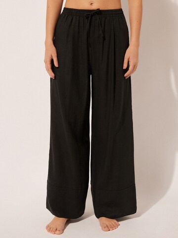 CALZEDONIA Wide Leg PALAZZO in Schwarz: Vorderseite