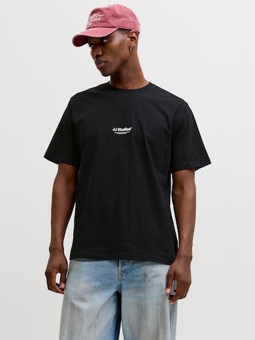 JACK & JONES T-Shirt 'JJESoho' in Schwarz: Vorderseite