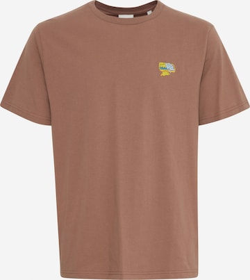 !Solid - Camisa ' SDOWENS ' em castanho: frente