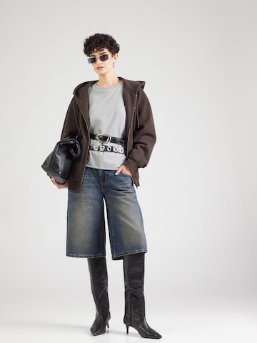 Sweat-shirt 'PATRICIA-D-CORE' DIESEL en gris