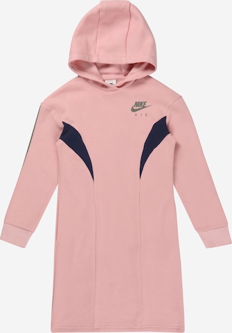 Nike Sportswear Jurk in Roze: voorkant