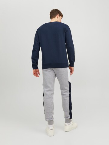 JACK & JONES Tapered Trousers 'Will Reid' in Grey