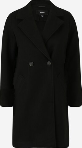 VERO MODA Between-Seasons Coat in Black: front