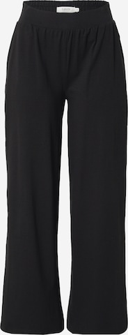 b.young Wide leg Broek 'Pandinna' in Zwart: voorkant