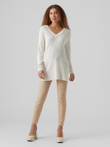 VERO MODA Pullover 'New Lexsun' in Weiß