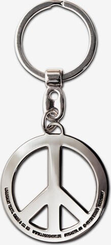 LOGOSHIRT Key Ring in Silver