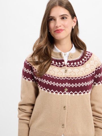 JOOP! Knit Cardigan 'Kloda' in Beige