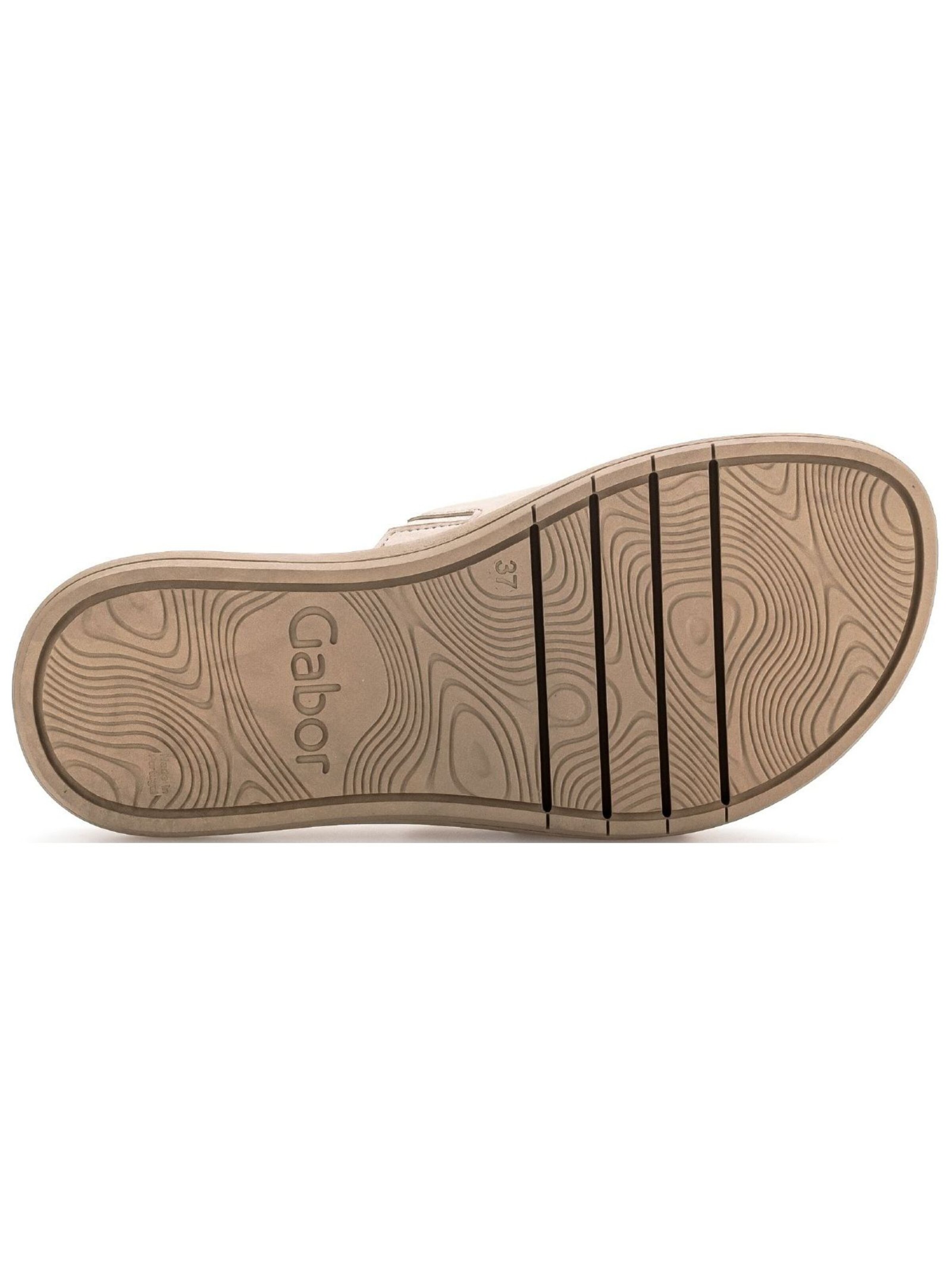 Mule GABOR en beige : en bas