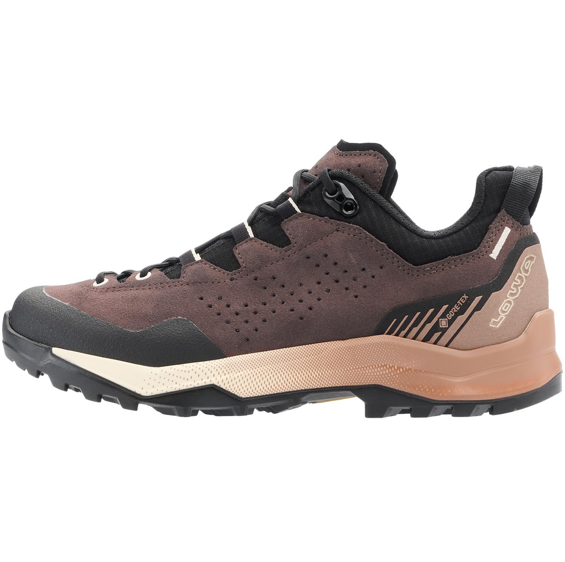 LOWA Halbschuh 'Explorer GTX Lo' in Braun: Vorderseite