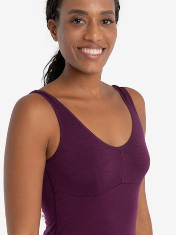 ICEBREAKER Bodysuit 'Queens' in Purple