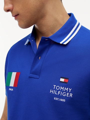 TOMMY HILFIGER - Camisa 'STANDARD COUNTRY ITALY' em azul