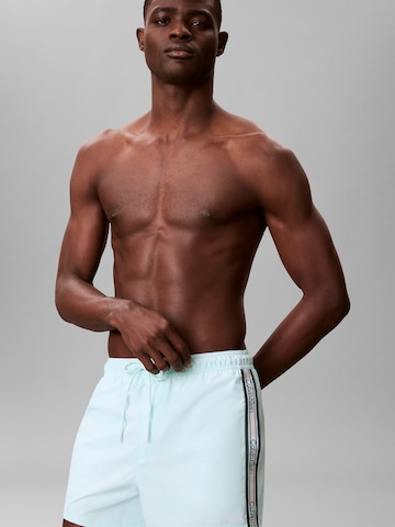 Calvin Klein Swimwear Regular Boxer shorts in Blue