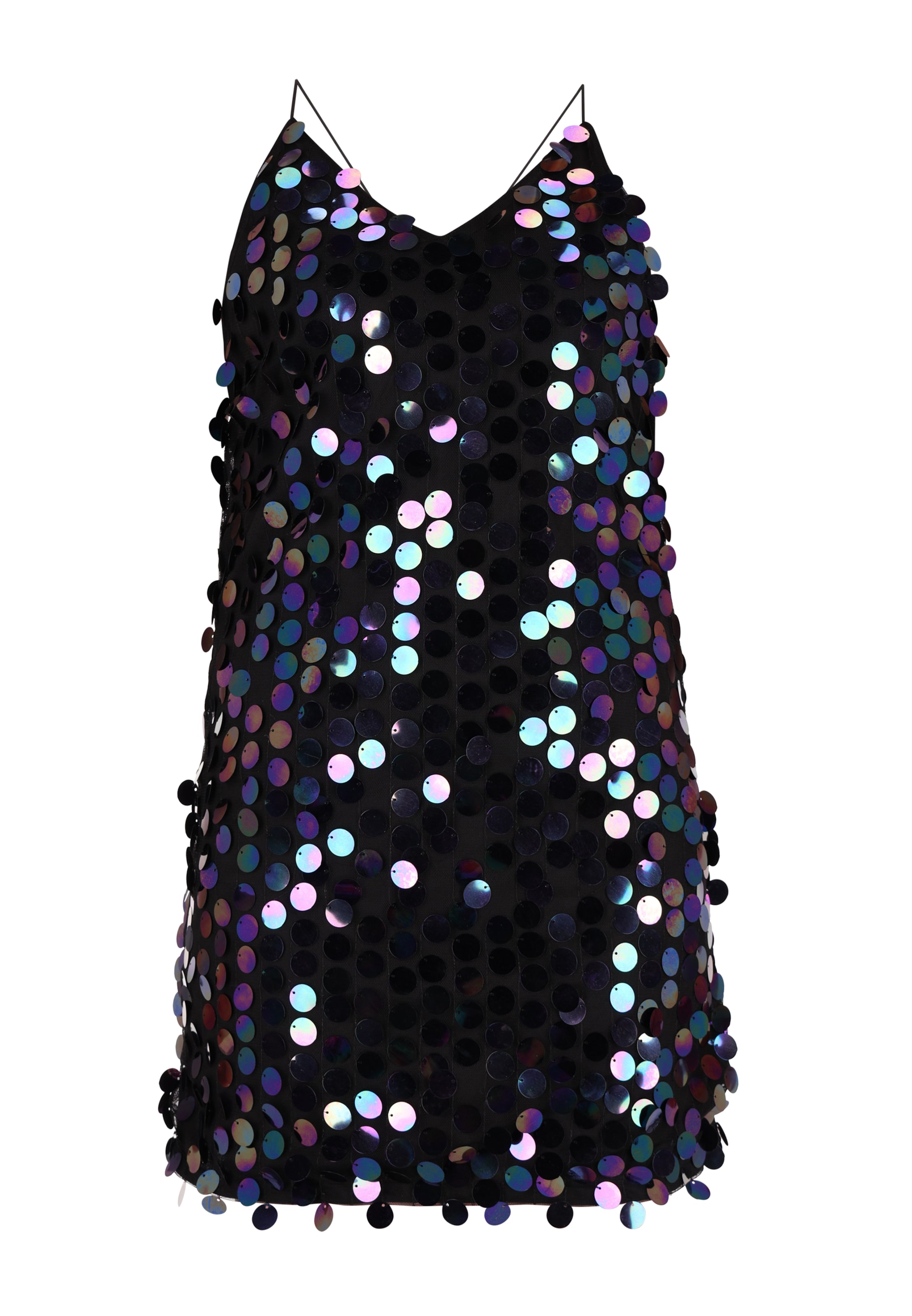 NAEMI Vestido de gala en mezcla de colores / negro, Vista del producto