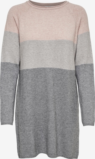 ONLY Knitted dress in Grey / Dark grey / Pink, Item view