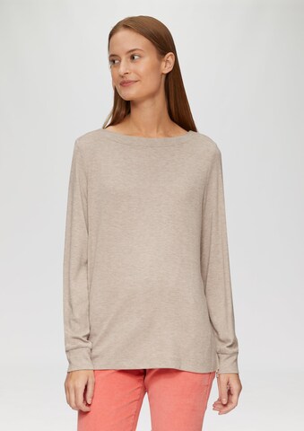 T-shirt s.Oliver en marron : devant