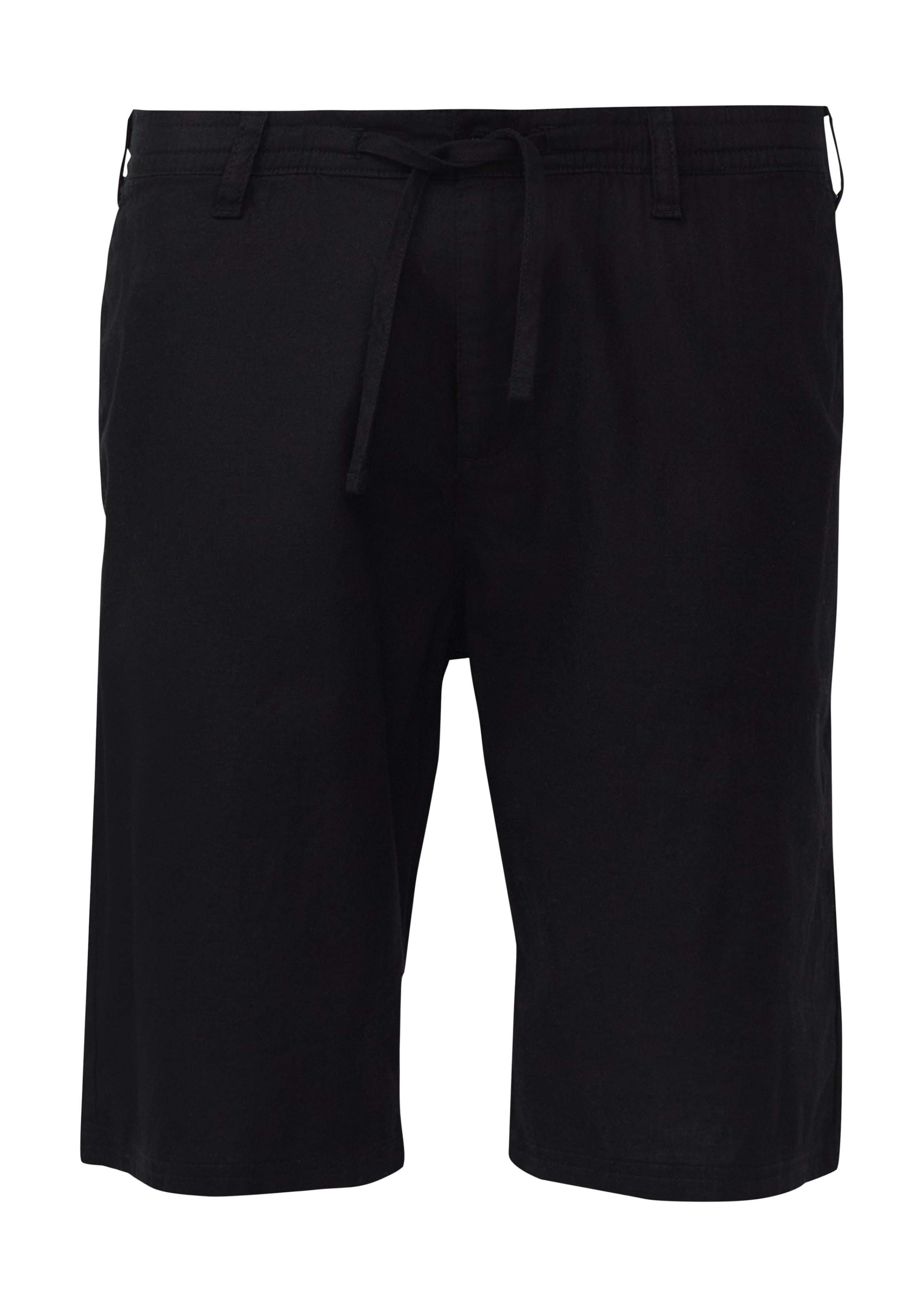 Regular Pantalon ' DETROIT ' s.Oliver en noir : devant