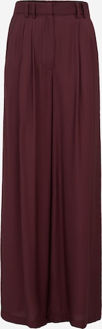 Guido Maria Kretschmer Women Pleat-front trousers 'Finja' in Brown: front