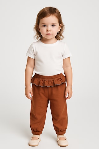 Effilé Pantalon Panço en rouge : devant