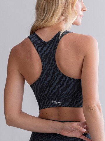 Bustino Reggiseno sportivo 'Racerback' di Hey Honey in blu