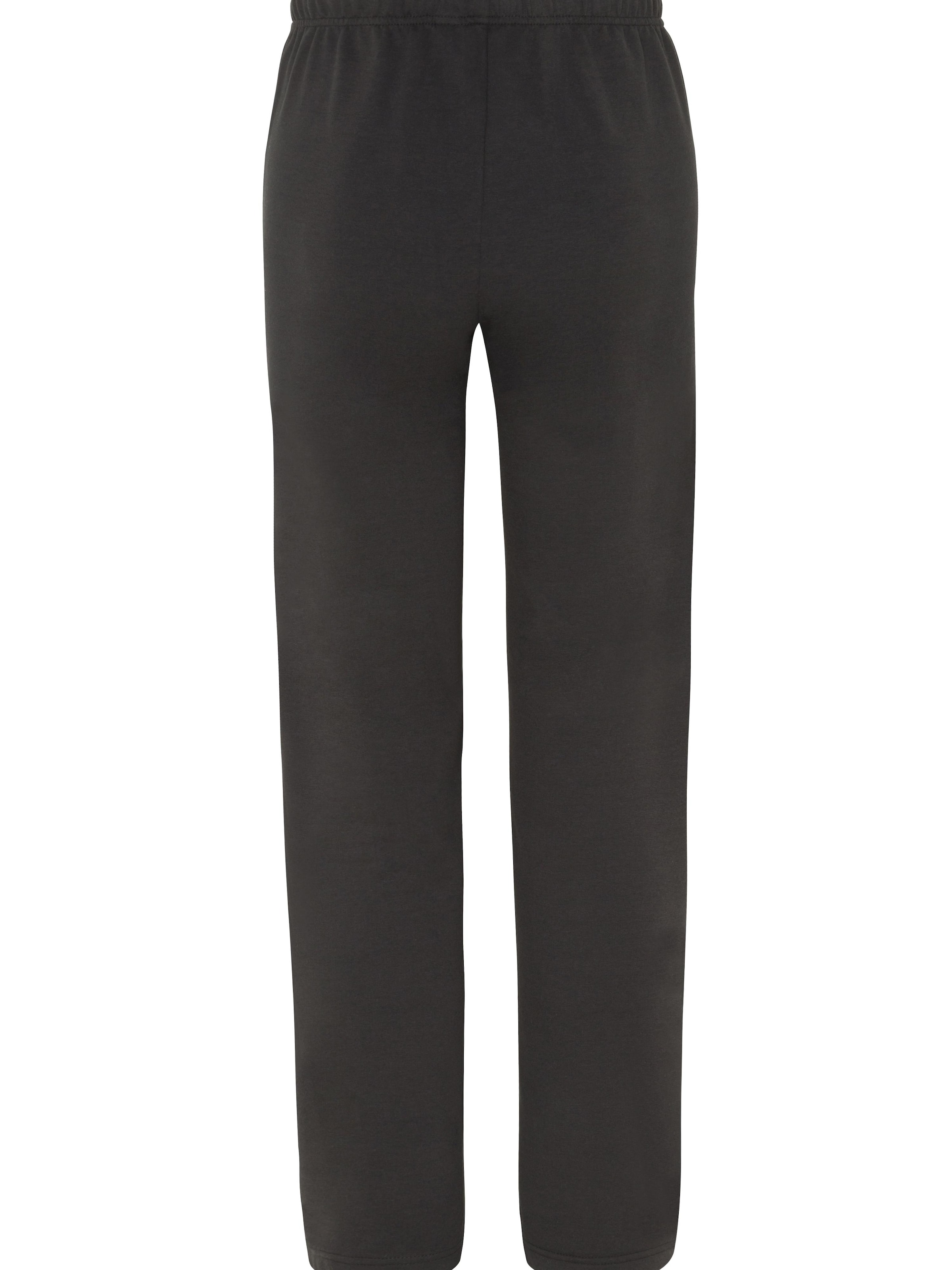 HAJO Regular Hose 'Sweathose'‌‌‌‌‌‌‌‌‌‌ in Schwarz