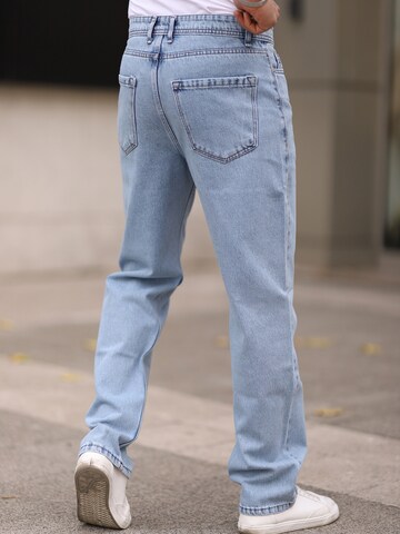 Regular Jean Trendyol en bleu