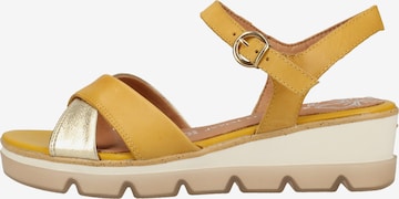 MARCO TOZZI Strap Sandals in Yellow