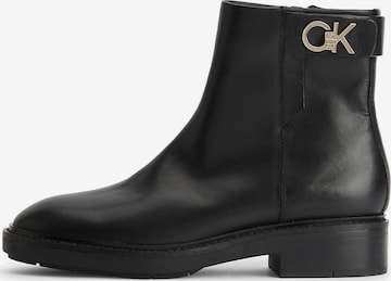 Calvin Klein Ankle Boots in Black: front