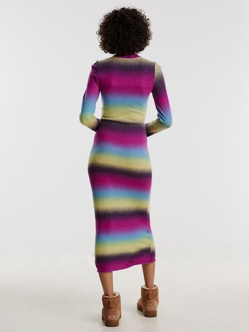 EDITED - Vestido 'Tomma' em mistura de cores