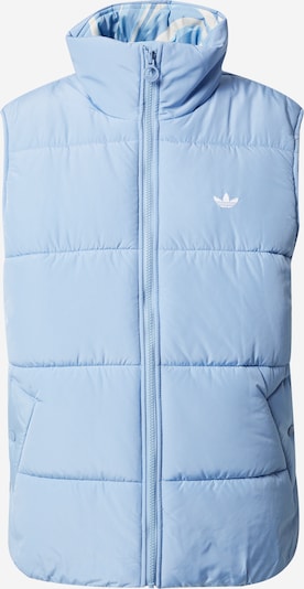 ADIDAS ORIGINALS Gilet 'Abstract Animal Print Reversible ' en bleu clair / blanc, Vue avec produit