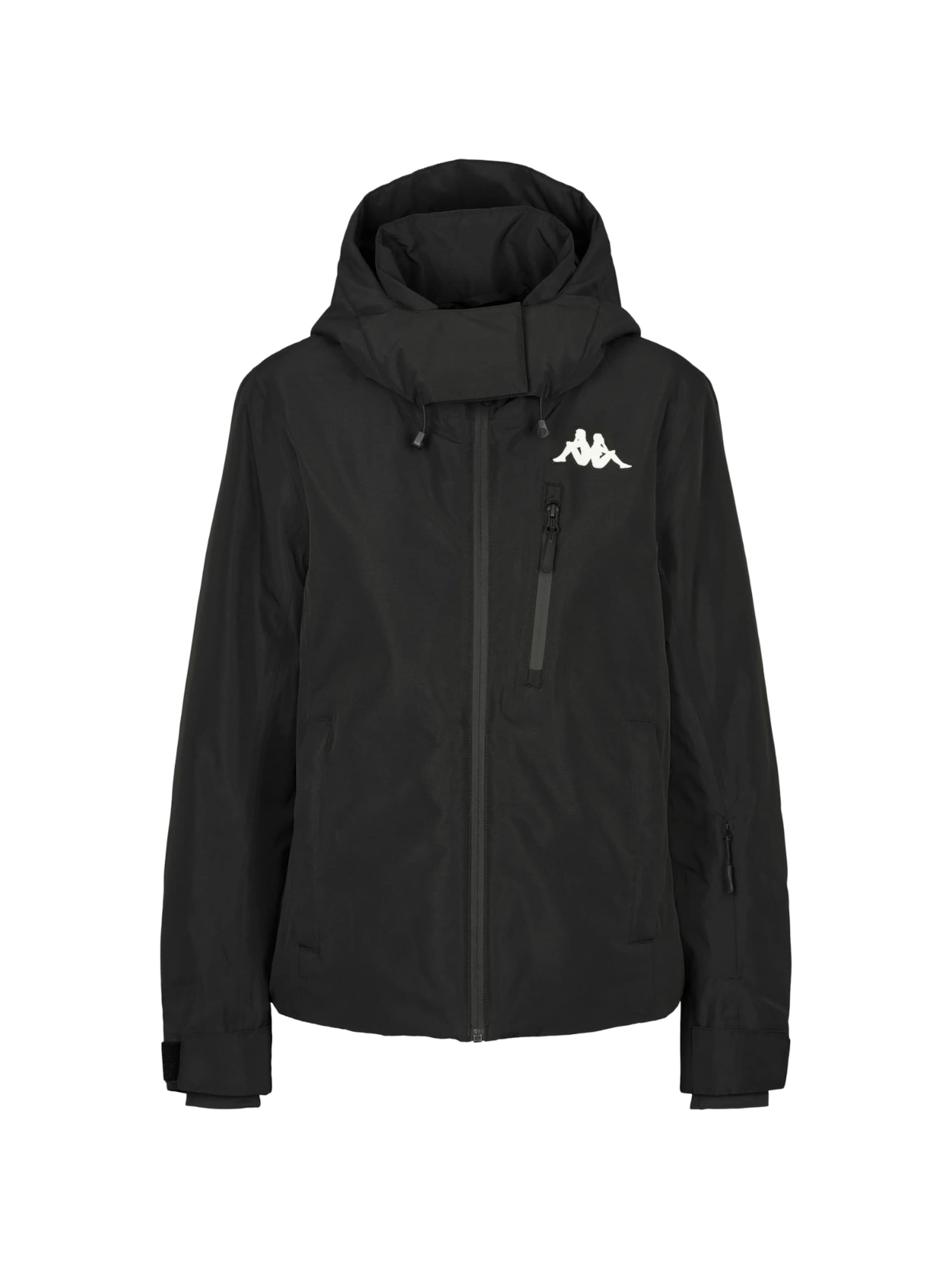 KAPPA Coat ' Ski Jacket ' in Schwarz: Vorderseite