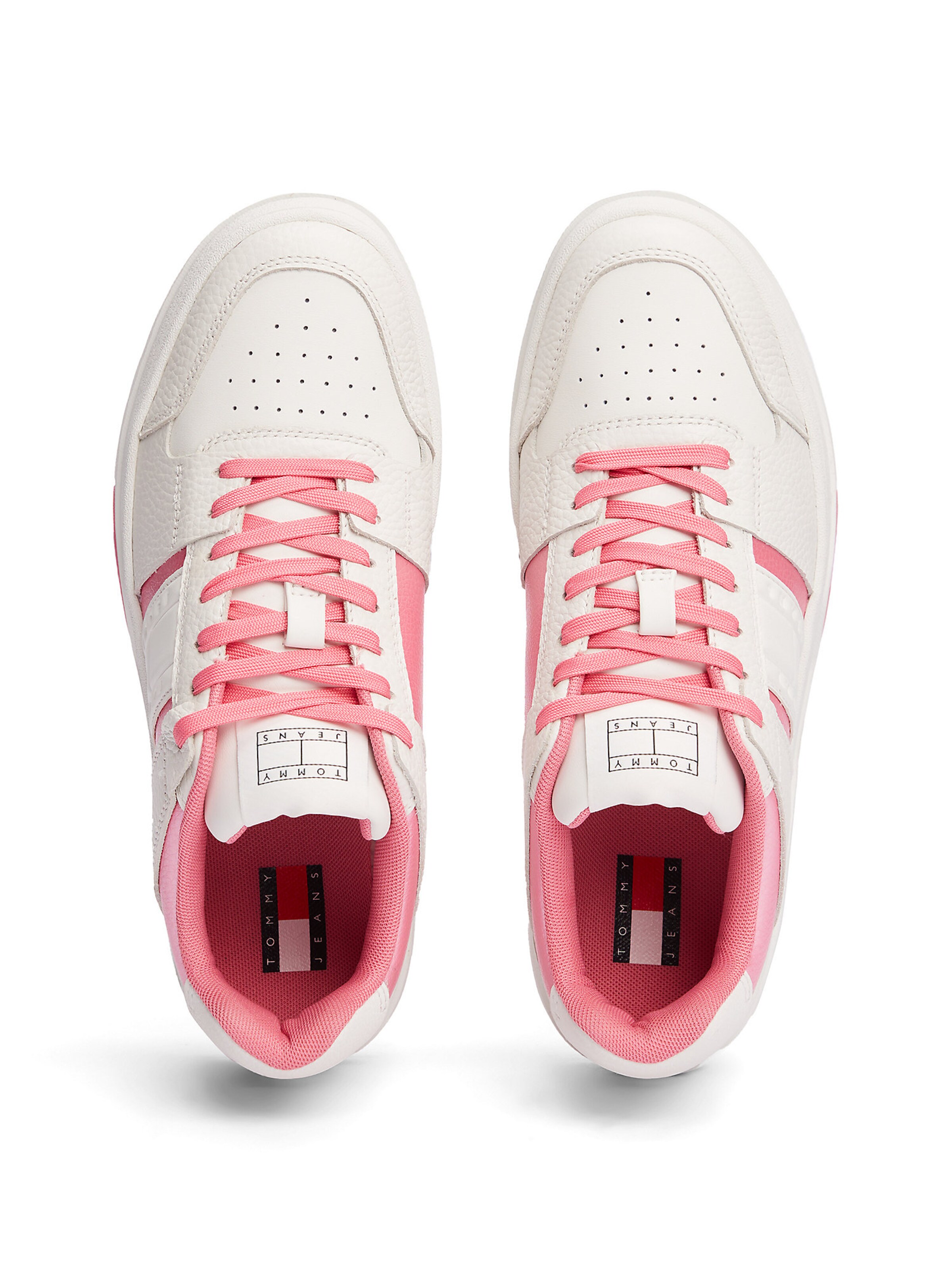 Baskets basses 'The Brooklyn' Tommy Jeans en rose