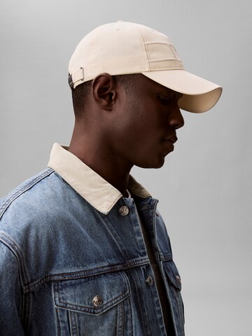 Calvin Klein Cap in Beige: Vorderseite