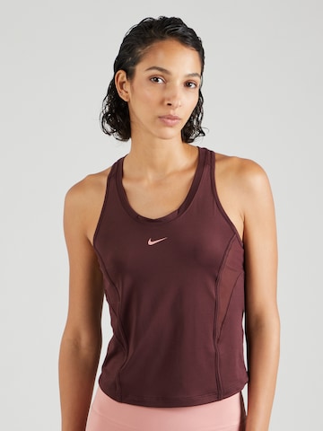 NIKE Sports Top in Red: front