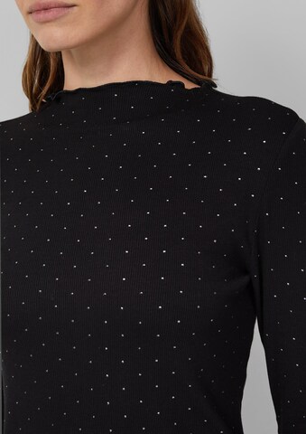 s.Oliver Shirt in Schwarz