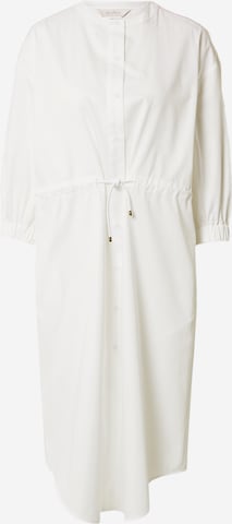 Max Mara Leisure Košeľové šaty 'SHEREE' - biela: predná strana