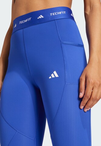 ADIDAS PERFORMANCE Skinny Leggings in Blue