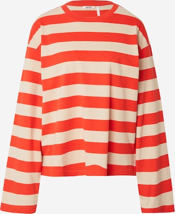 T-shirt Monki en rouge : devant