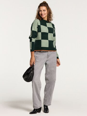 Pull-over 'Helsinki Check' Shiwi en vert