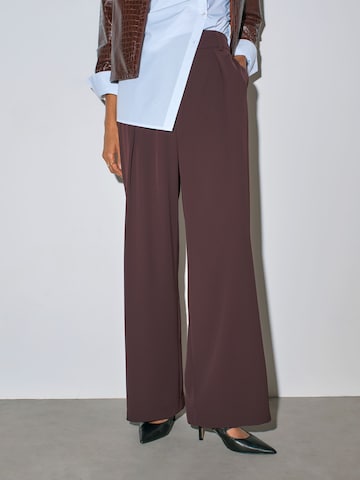 Next Wide Leg Hose in Rot: Vorderseite